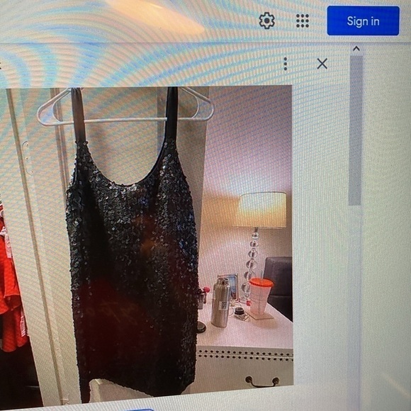 THEOREY Sequins black dress - Picture 7 of 7